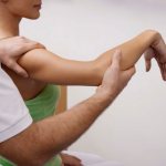 If the patient cannot move his arm to the side by 60-120°, he most likely has periarthrosis