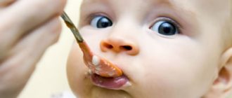 Правила прикорма детей