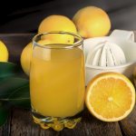 Juice from lemons